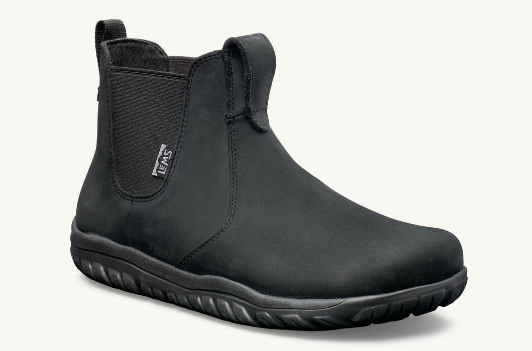 Lems Chelsea Boot Water Resistant Unisex Obsidian