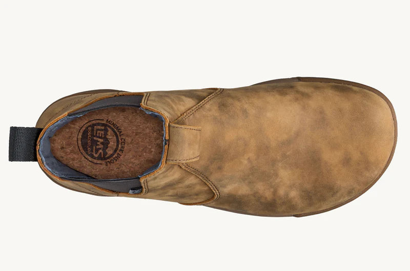 Lems Chelsea Boot Tuff Water Resist Unisex - Rustic