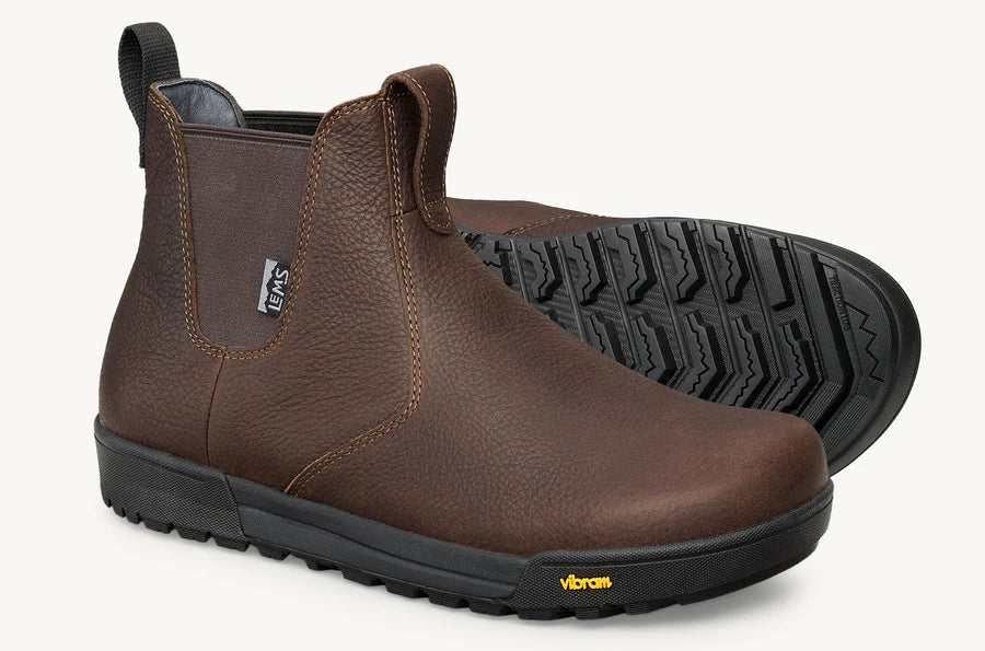 Lems Chelsea Boot Tuff Pro WP Unisex - Dark Roast