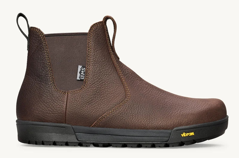 Lems Chelsea Boot Tuff Pro WP Unisex - Dark Roast