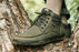 Lems Boulder Mid Boot Unisex UK Sizes - Military Green