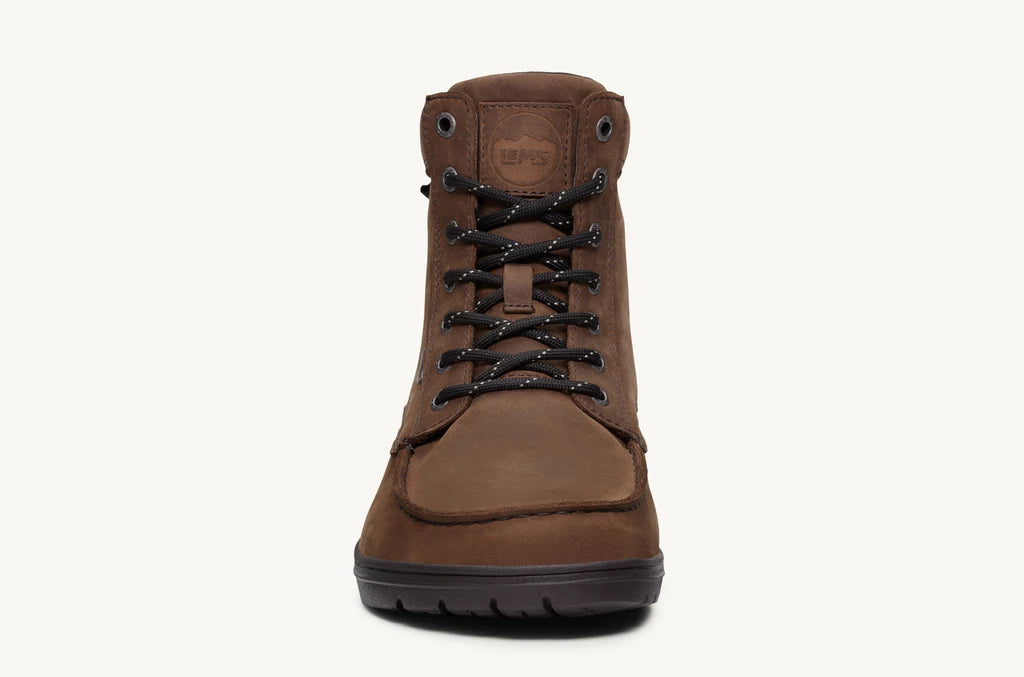 Lems Boulder Boot Water-resistant - Weathered Umber â footworksrunning