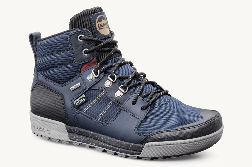 Lems Outlander Boot Water-resistant Unisex Blue Steel